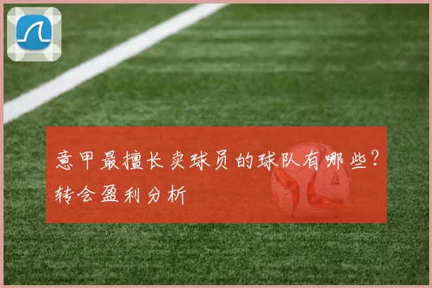 意甲最擅长卖球员的球队有哪些？转会盈利分析